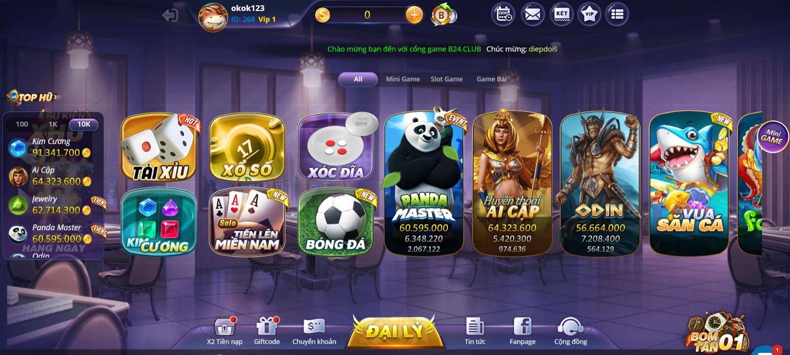 68gamebai reviews Kho trò chơi vô cùng đa dạng, hấp dẫn