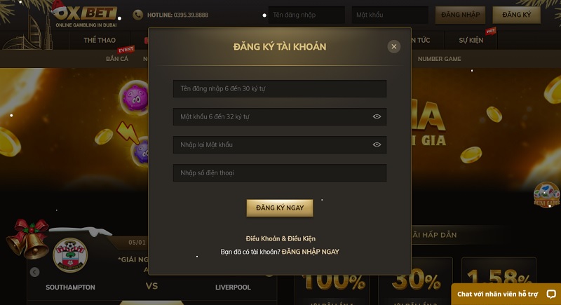 68gamebai reviews Các bước đăng ký thành viên tại OXBET vô cùng đơn giản