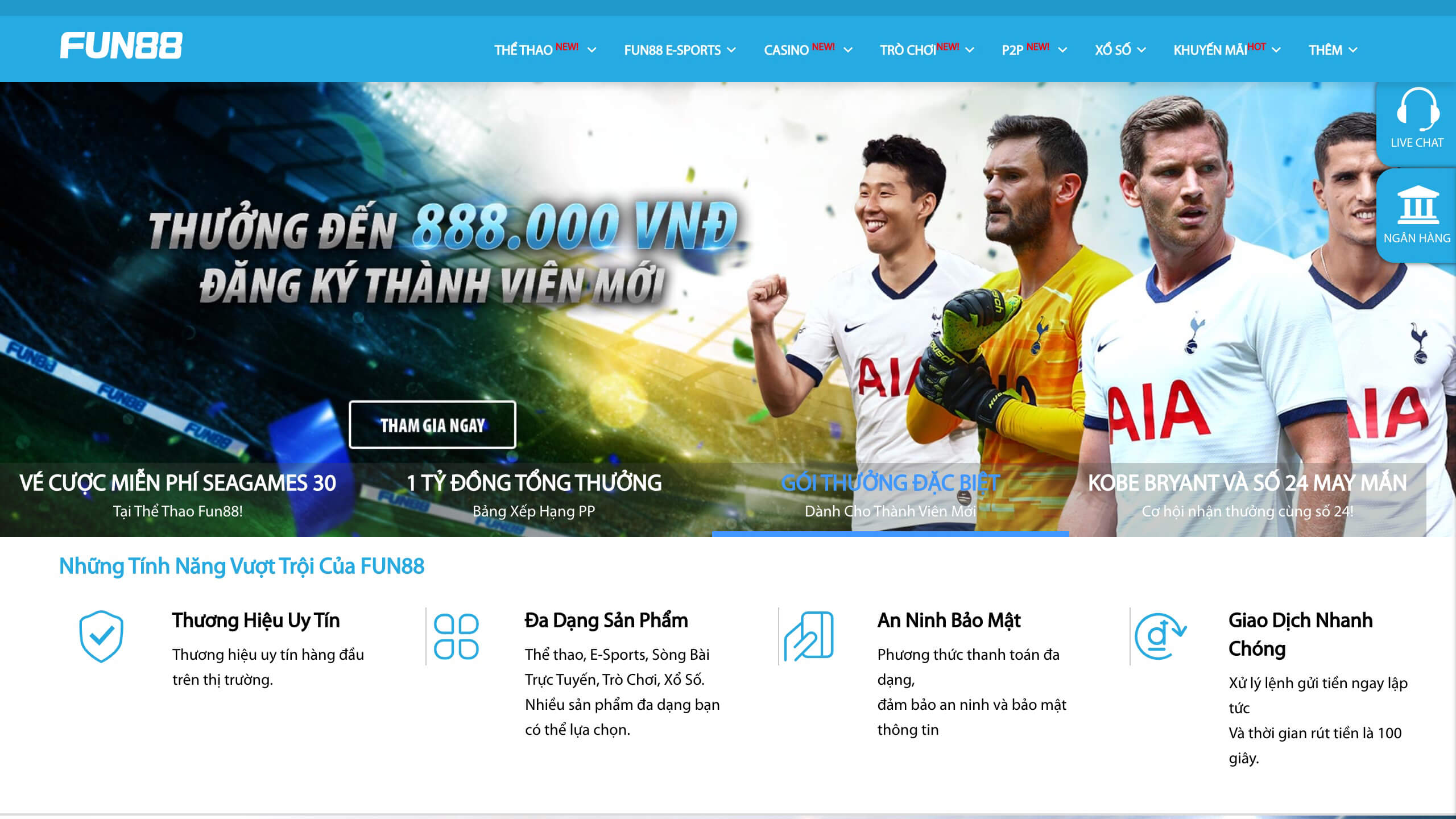 68gamebai reviews Giao diện nhà cái FUN88