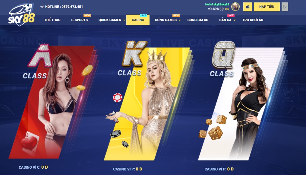 68gamebai reviews Giao diện Sky88 được thiết kế tối ưu dùng cho người Việt