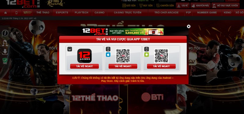 68gamebai reviews Hướng dẫn tải 12bet về thiết bị di động