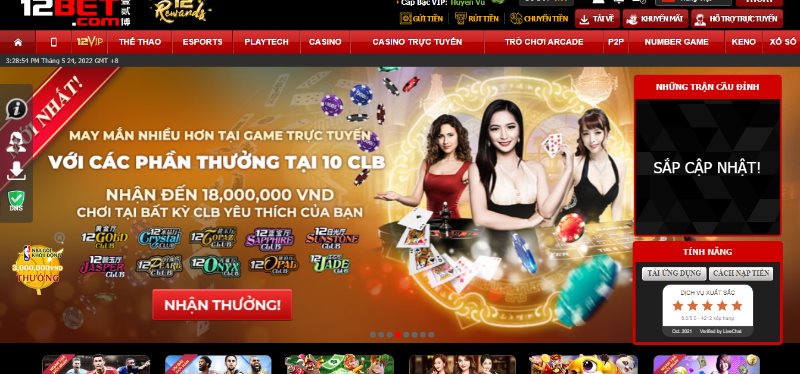 68gamebai reviews Nhà cái 12bet - Địa chỉ vàng cho các tín đồ cá độ online