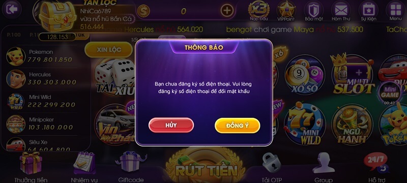68gamebai reviews Đăng ký số điện thoại chính chủ để được quyền rút tiền
