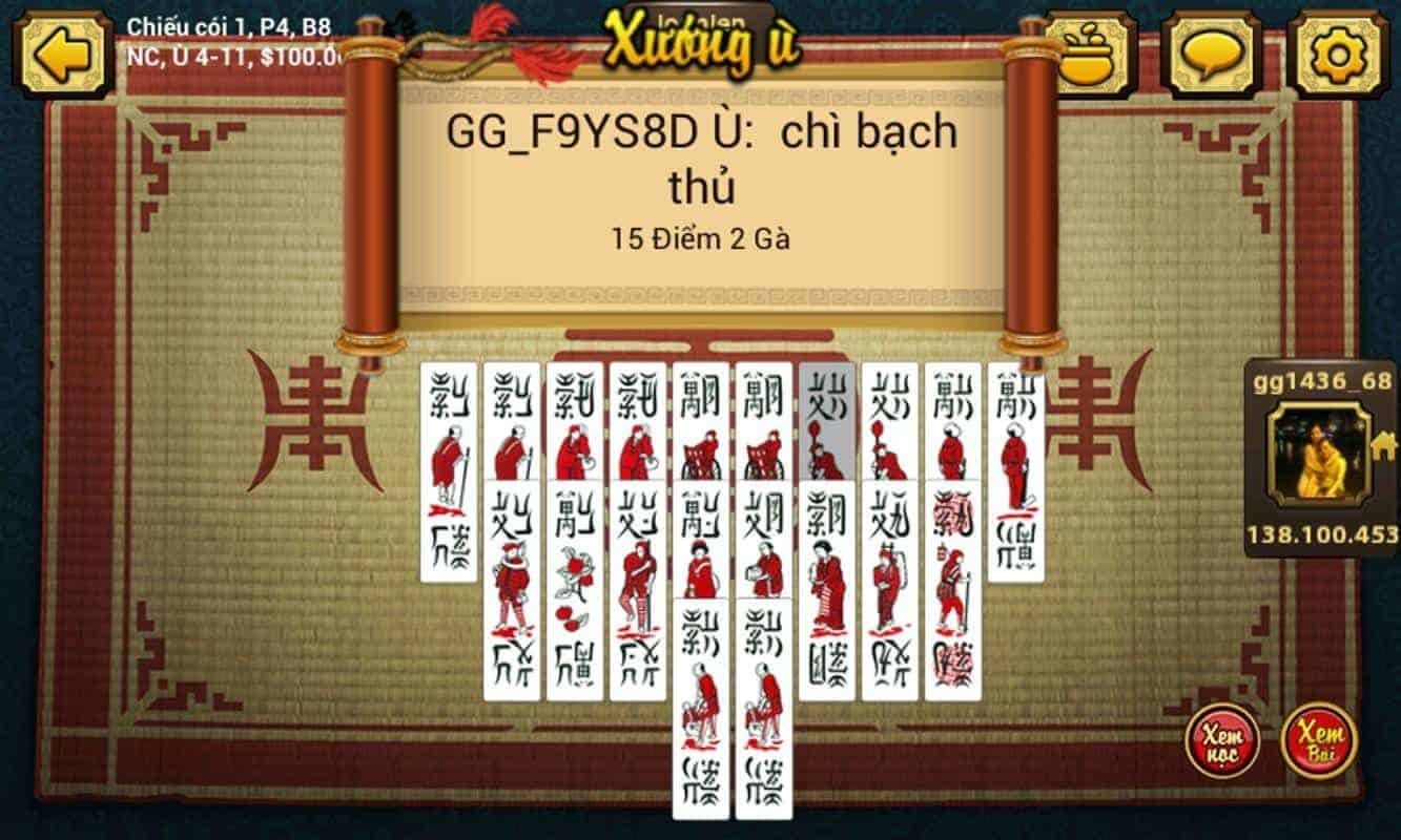 68gamebai reviews Các thuật ngữ thường thấy trong bài Chắn